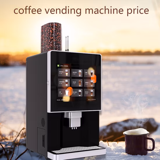 Commercial Vending Pulper Capsule Filling Instant Expresso Coffee Machine with Grinder