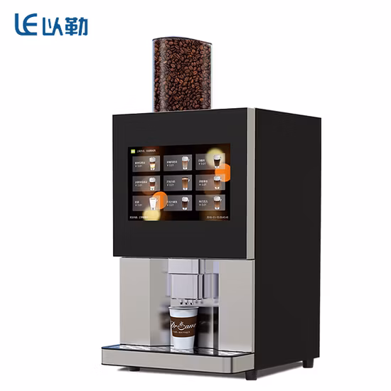 Commercial Vending Pulper Capsule Filling Instant Expresso Coffee Machine with Grinder